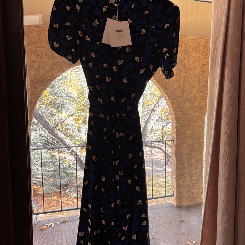 DVF Night Blossom Egypt dress